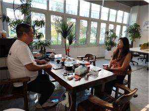 秘书处人员走访郑州地区部分会员单位